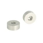 Blocchi di Rotazione Superiori e Inferiori per Perno Pivotante a Bilico Invisibile 360 DG ø25x10mm  Siso
